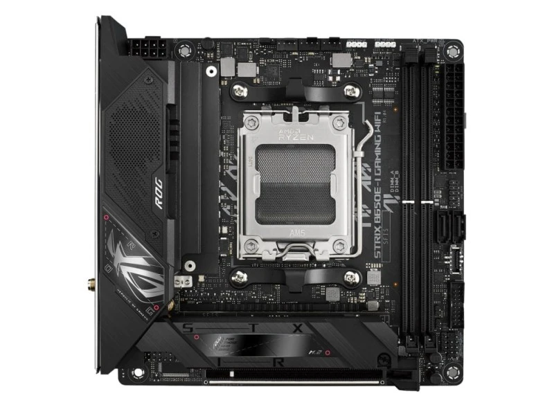 ASUS ROG STRIX B650E-I GAMING WIFI Mini-ITX Motherboard, AM5, DDR5 64GB, PCIe 5.0, Wi-Fi 6, USB 3.2, HDMI, DP | 90MB1BB0-M0EAY0