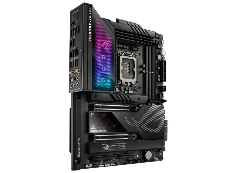 ASUS ROG Maximus Z790 Hero Motherboard, Intel LGA1700, ATX, DDR5 192GB, PCIe 5.0, 5x M.2, Wi-Fi 6E, USB 4.0, Thunderbolt 4, HDMI, Aura Sync RGB