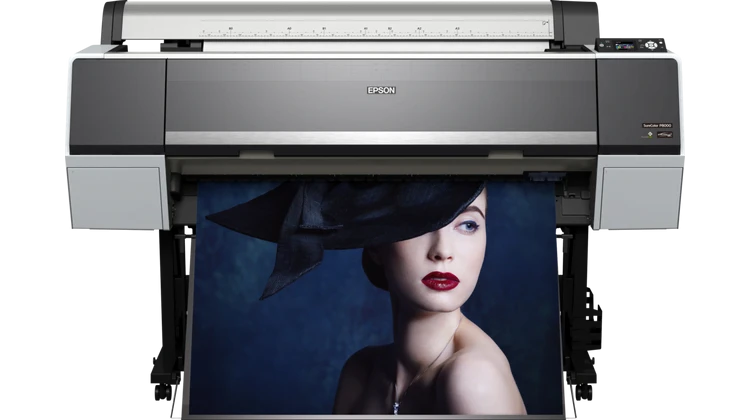 Epson SureColor SC-P8000 44-Inch Professional Photo Printer, UltraChrome HD Inks, PrecisionCore TFP Printhead, Wide Gamut, High-Resolution Output