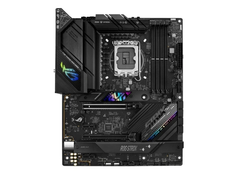 ASUS ROG STRIX B760-F GAMING WIFI Motherboard, Intel LGA1700, DDR5 128GB, PCIe 5.0, 3×M.2, Wi-Fi 6E, 2.5G LAN, ATX, B760 Chipset