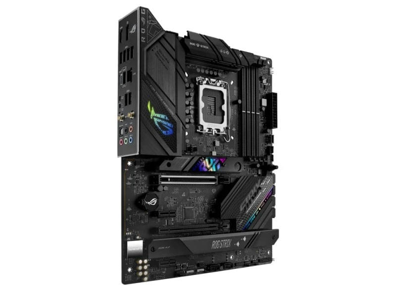 ASUS ROG STRIX B760-F GAMING WIFI Motherboard, Intel LGA1700, DDR5 128GB, PCIe 5.0, 3×M.2, Wi-Fi 6E, 2.5G LAN, ATX, B760 Chipset