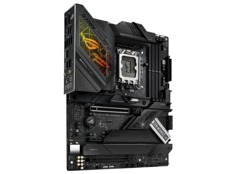 ASUS ROG STRIX Z790-H GAMING WIFI Motherboard, Intel LGA1700 Socket, DDR5 192GB, PCIe 5.0, 4x M.2, Wi-Fi 6E, Bluetooth 5.3, USB 3.2, HDMI, ATX, Aura Sync RGB